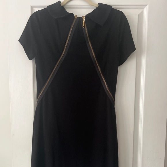 MUSE Black one of a kind zipper dress - Picture 1 of 6